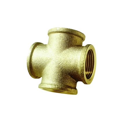 Czwórnik mosiężny GW 1 1/2"