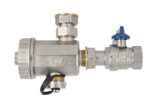 Komplet filtr magnetyczny, separator zanieczyszczeń DN20 (3/4")