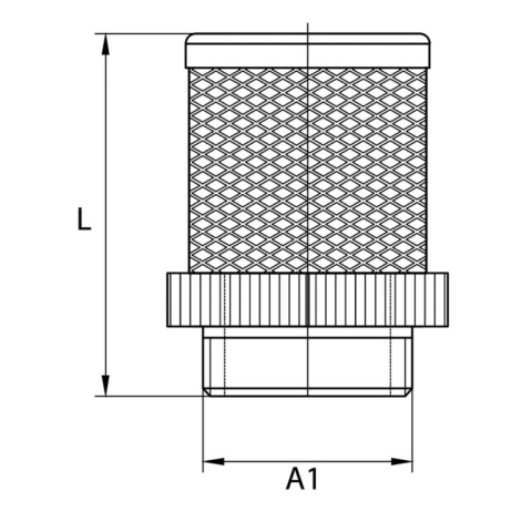 Kosz ssący do zaworu zwrotnego 1 1/2"