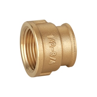 Mufa mosiężna redukcyjna GW/GW 1/2" x 1"