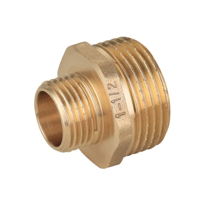 Nypel redukcyjny mosiężny GZ 1/2" x 3/4"
