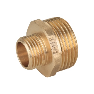 Nypel redukcyjny mosiężny GZ 3/8" x 1/4"
