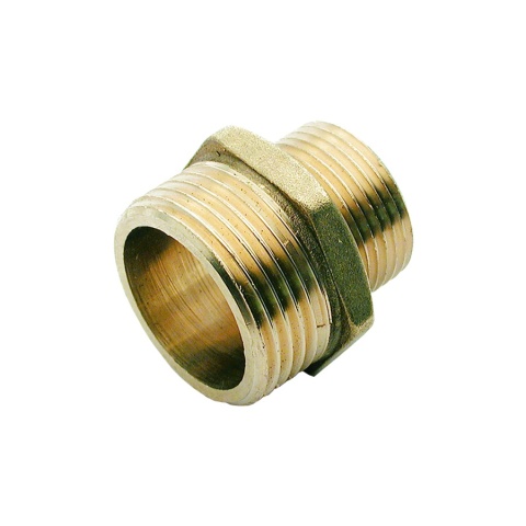 Nypel redukcyjny mosiężny GZ 3/8" x 1/4"