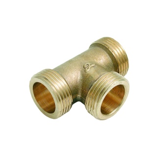 Trójnik mosiężny GZ 1/2"