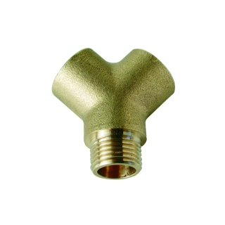 Trójnik mosiężny "Y" 1/2"GW x1/2"GZx 1/2"GW
