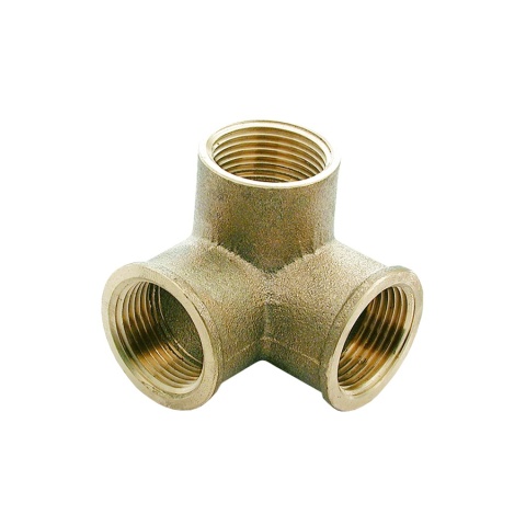 Trójnik mosiężny narożny GW 1/2"