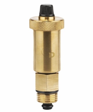 ZAWÓR ODPOWIETRZAJĄCY CO DN15, (1/2") AUTOMAT. Z ZAW. ODCINAJĄCYM