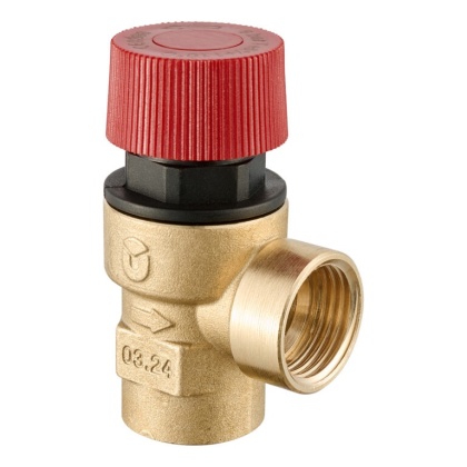 Zawór bezpieczeństwa 3 bar G 1/2" / G 1/2"