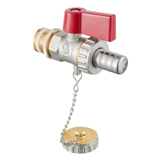 Zawór spustowy chromowany 3/4"