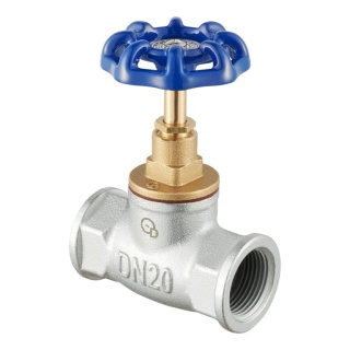 Zawór grzybkowy żeliwny ocynkowany Rp 1"