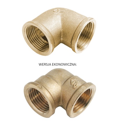 Kolano mosiężne GW/GW 1/2"