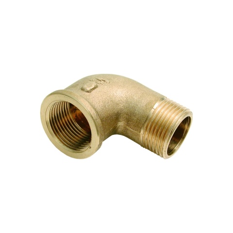 Kolano mosiężne GW/GZ 1 1/4"