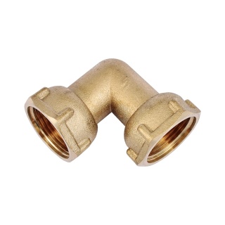 Kolano mosiężne z ruchomą nakrętką 3/4"GW x 3/4"GW