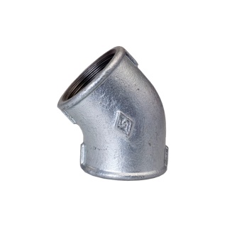 Kolano ocynkowane 45' GW 3/4"
