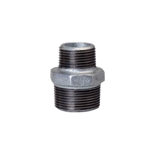 Nypel ocynkowany redukcyjny GZ 1 1/4" x 1/2"