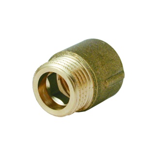 Przedłużka mosiężna 1/2"GZ x 1/2"GW x 30
