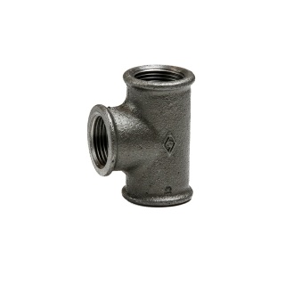 Trójnik czarny GW 3/4"
