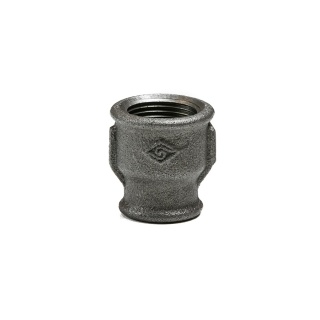 Mufa czarna redukcyjna GW 3/4" x 1/2"
