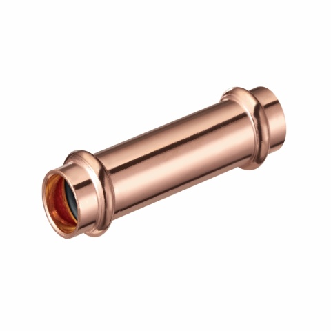 Mufa miedziana przesuwna zacisk V / zacisk V 18mm x 18mm