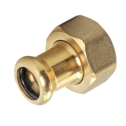 Półśrubunek mosiężny zacisk M GW 22mm x 1"