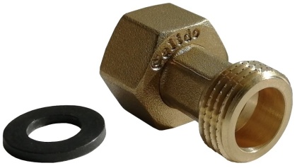Półśrubunek równoprzelotowy nakrętny GW/GZ 3/4"