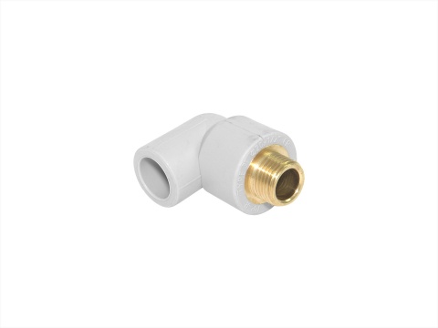 Kolanko 90° PP-R VESBO fi 20/1/2" GZ mosiądz