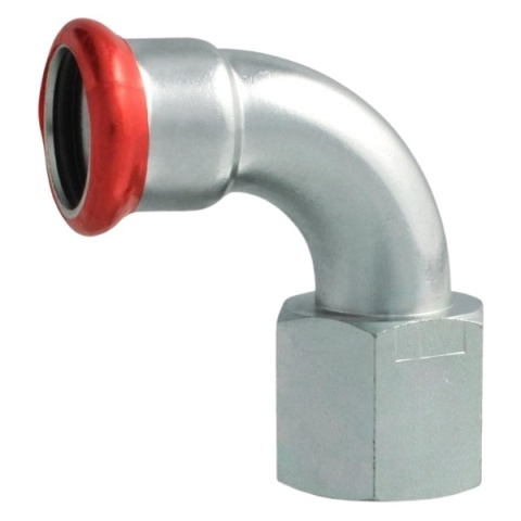 Kolano 90st. GW zapras. "M" 15×3/8" CARBON STEEL