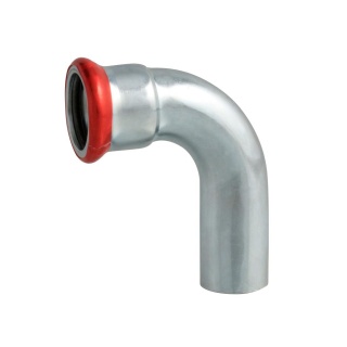 Kolano jednokielich. 90st. zapras. "M" 28 CARBON STEEL
