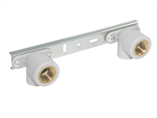 Płytka montażowa PP-R VESBO fi 20/1/2" GW L=100mm