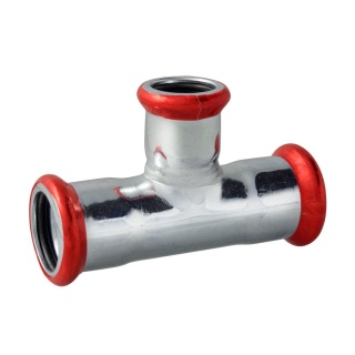 Trójnik red. zapras. "M" 54×28×54 CARBON STEEL
