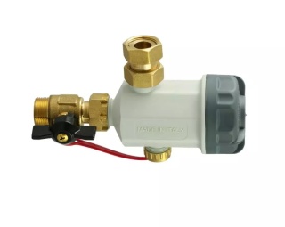 Filtr magnetyczny siatkowy Atlas Filtri FDM-1P z przyłączem GW ¾" - ochrona kotła, zestaw 360° (FDM-1P-KIT360)