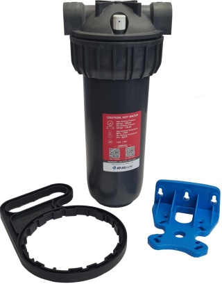 Korpus 10" Atlas Filtri do gorącej wody z przyłączem GW ¾" (do 93°C) - PRHOT