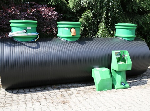 Oczyszczalnia biologiczna 16 RLM ZBB-16C dwupłaszczowa złoże fluidalne