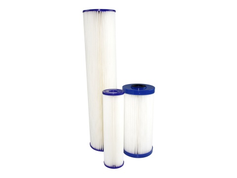 Wkład harmonijkowy Atlas Filtri Big Blue 20" | filtracja 20 μm | wielokr. użytku | EL (EL20-BB20)