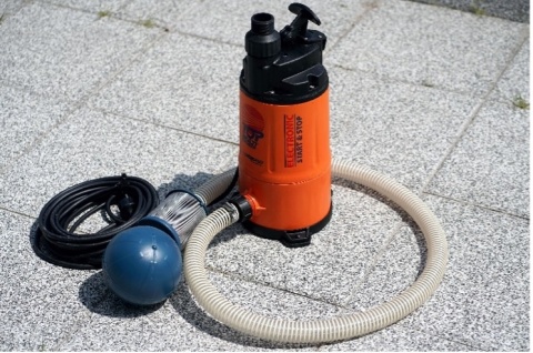 Zbiornik na deszczówkę 3,5 m³ podziemny z pompą Pedrollo TOP MULTI 2 bez automatyki