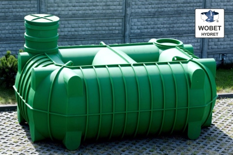 Zbiornik na deszczówkę 5 m³ podziemny z pompą Pedrollo TOP MULTI 2 bez automatyki