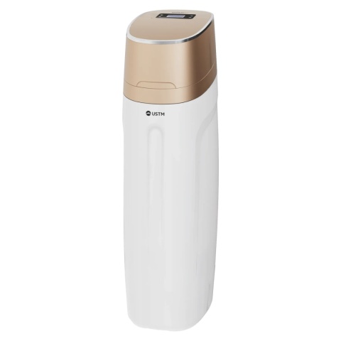 Zmiękczacz wody USTM Golden 25 L - premium z generatorem chloru, up-flow i alarmem soli (WS-25-LCD-GOLDEN)