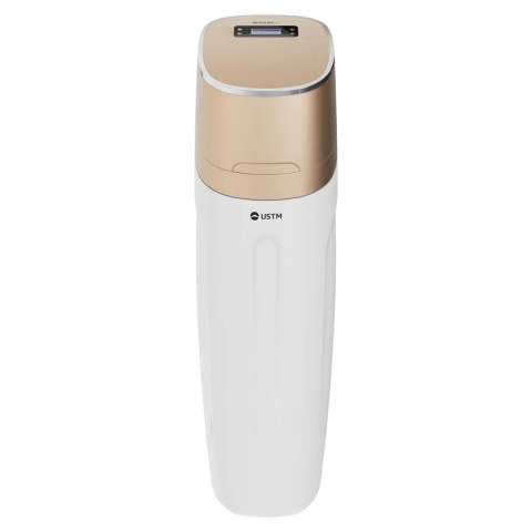 Zmiękczacz wody USTM Golden 25 L - premium z generatorem chloru, up-flow i alarmem soli (WS-25-LCD-GOLDEN)